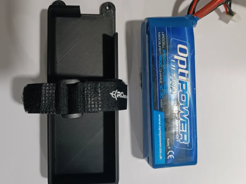 RC-BATTERY TRAY for LIPO 2S - 3S 2200Mah