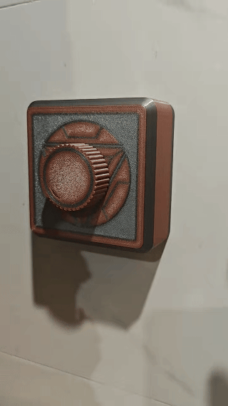 Miniatura 2 do modelo 3D 【86开关爆改】 旋转开关 磁控灯光