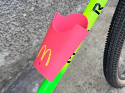 McVelo: The McDonalds Fry Box Mount for Your Bike