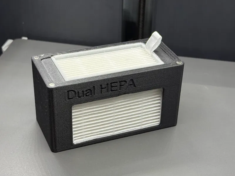 Dual HEPA filter module for BentoBox V2.0