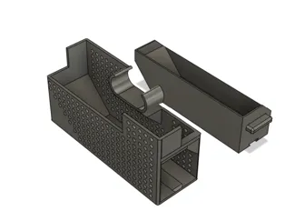 Poop Container Reversible with Extractable Bucket 