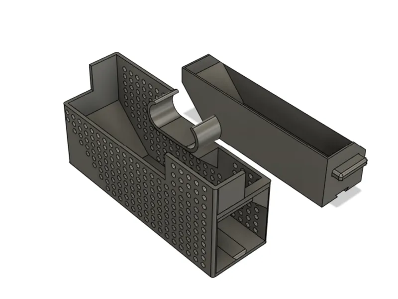 Poop Container Reversible with Extractable Bucket 