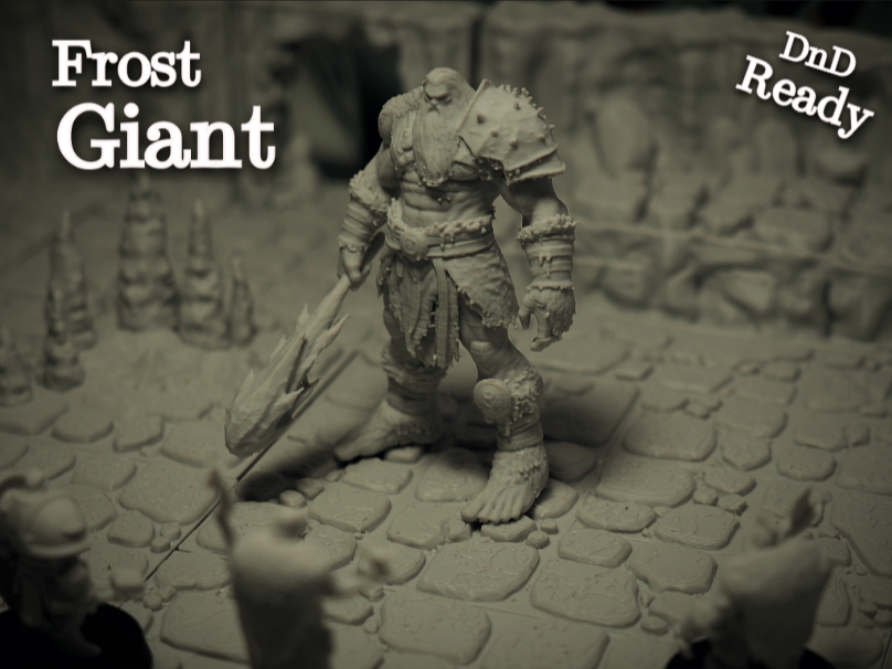 Frost Giant – Tabletop Miniature (DnD Ready)