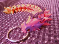 Porte-clés dragon StarSpine — photo 3