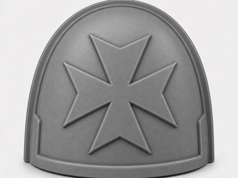 Obsidian Templars Shoulder Pads – Set of 10