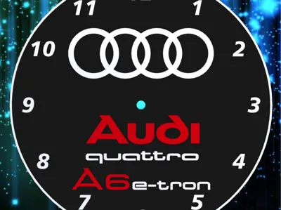 Audi A6 e-tron Dial for a Wall Clock