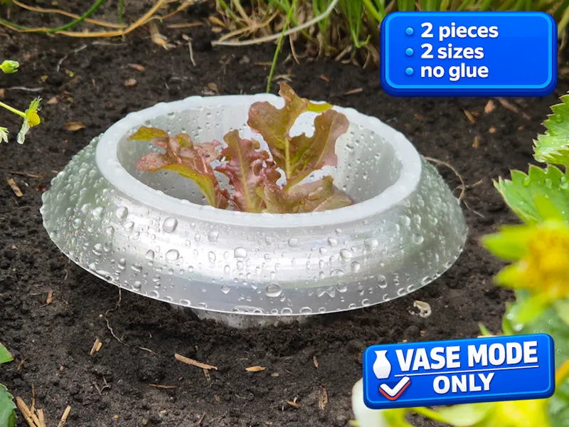 Snail Guard Collar – Vase Mode