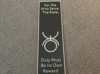 Grey Bookmark - Red Rising