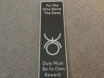 Grey Bookmark - Red Rising