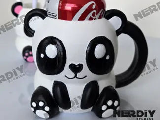 Panda Can Holder