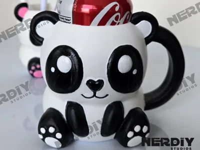 Panda Can Holder