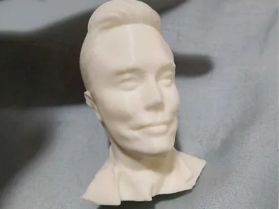Elon Musk Bust Statue