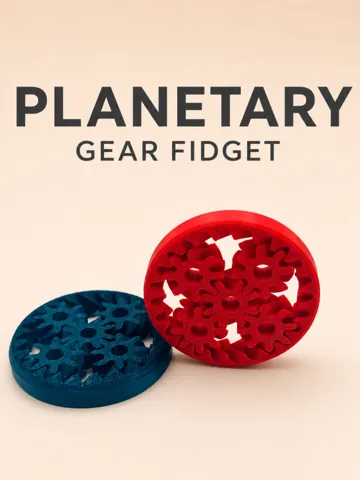 Objeto manipulable: Planetary Gear Fidget — vista de referencia 2