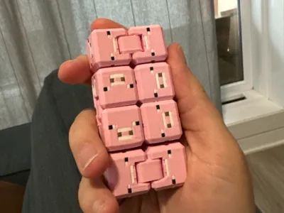 Minecraft Fidget Cube: Pig