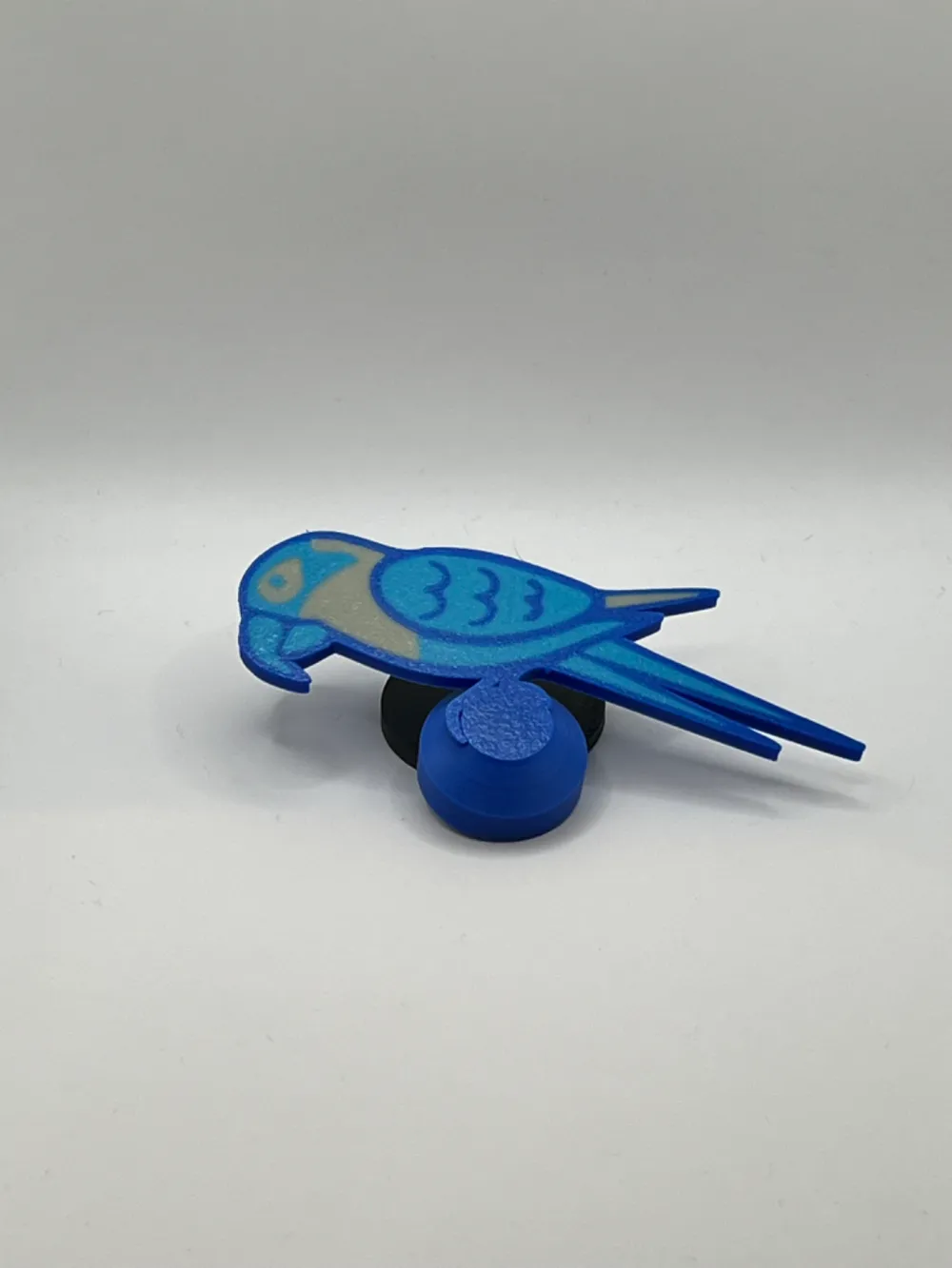 Bird Perch with Customizable Charm by DCprint - MakerWorld