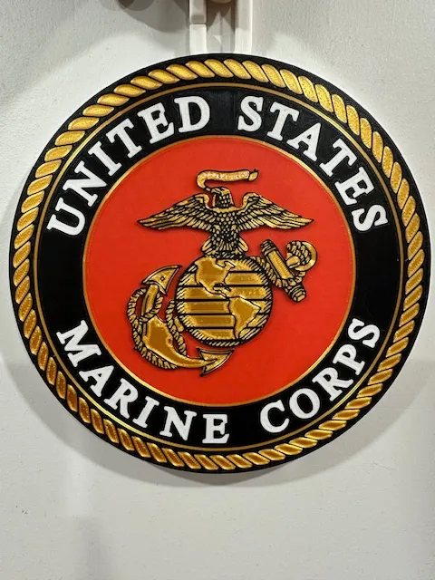 USMC Plaque