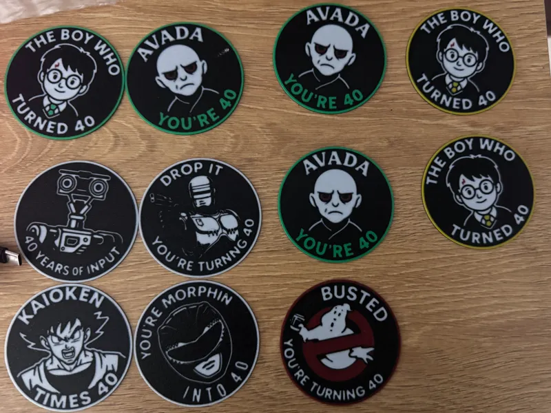 85 kids Coasters