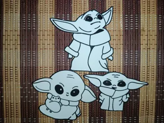 Grogu (Baby Yoda) Coloring Page Collection