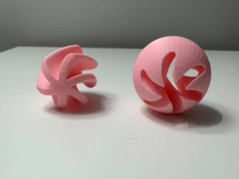 super cool ball passthrough fidget!