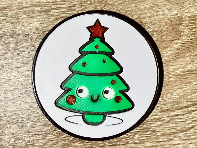 Christmas coaster 