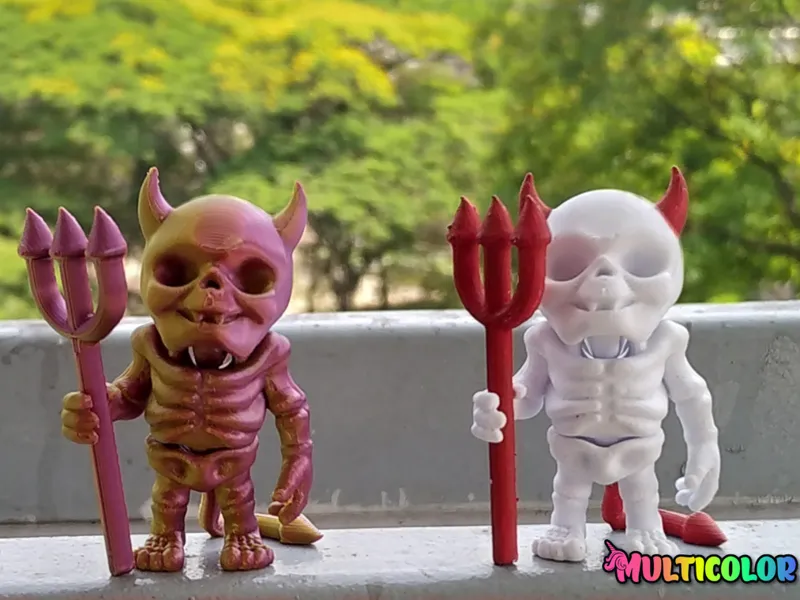 Articulated Baby Skeleton Little Devil