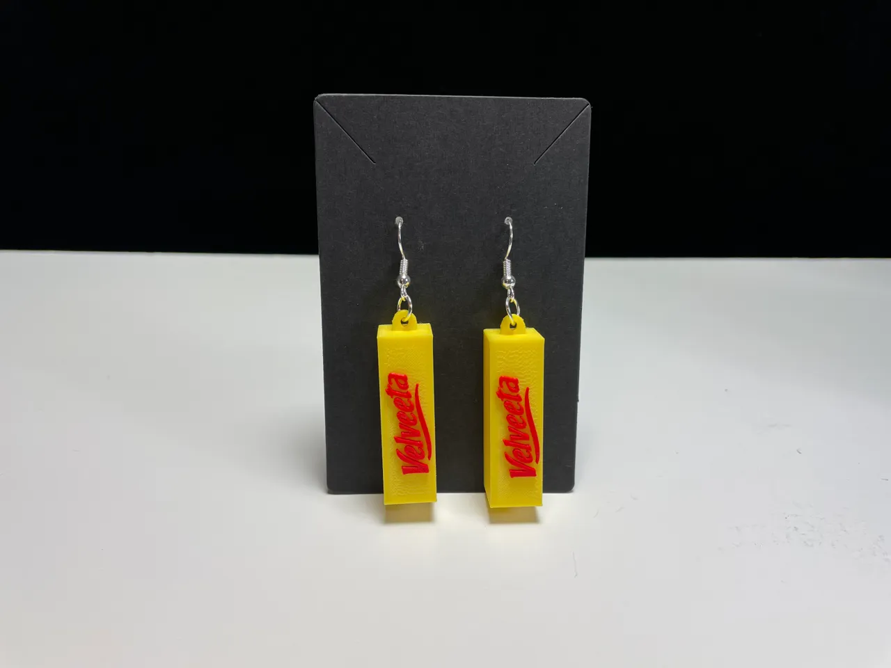 Velveeta Cheese Earrings view 4