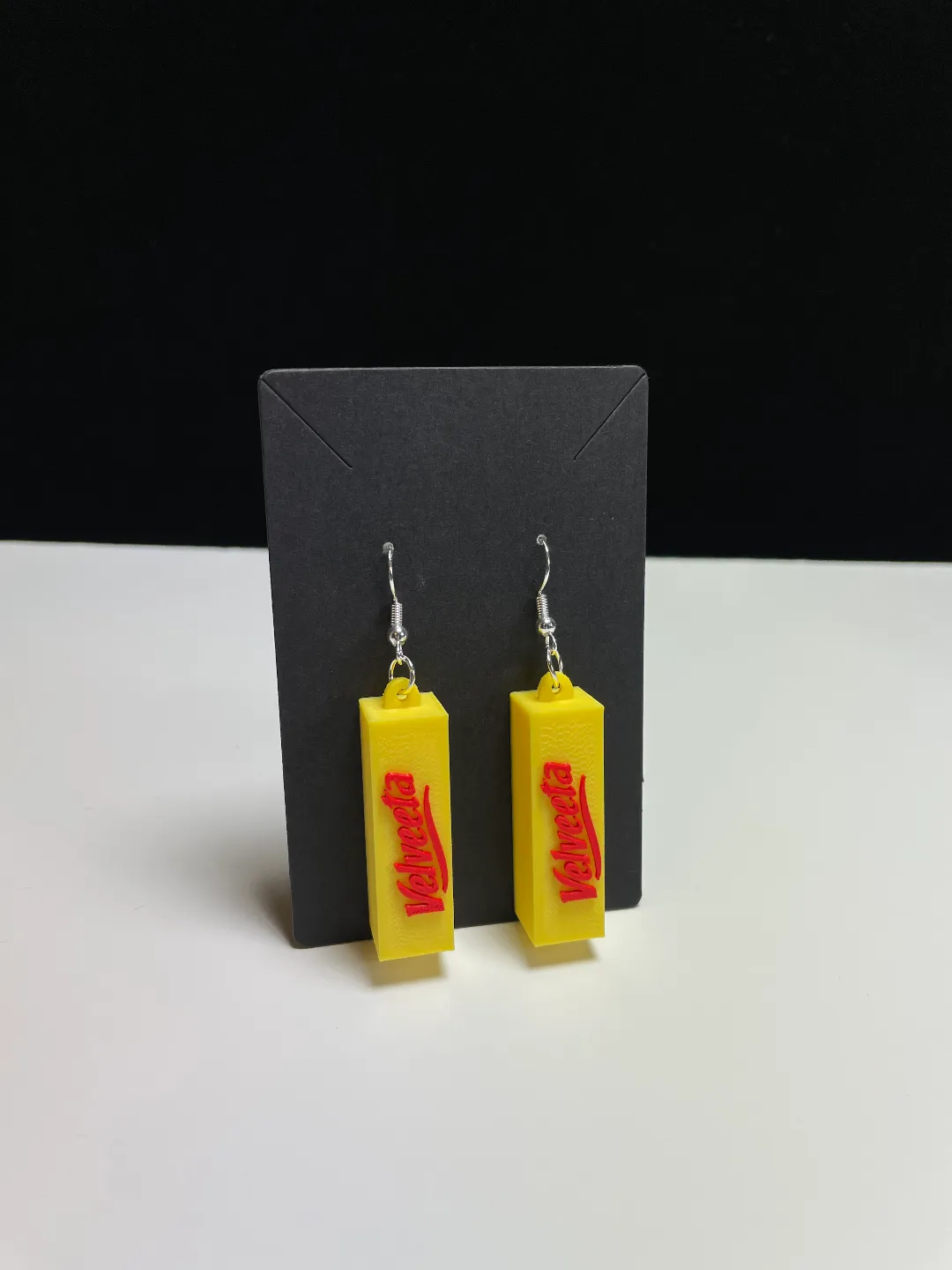 Velveeta Cheese Earrings view 3