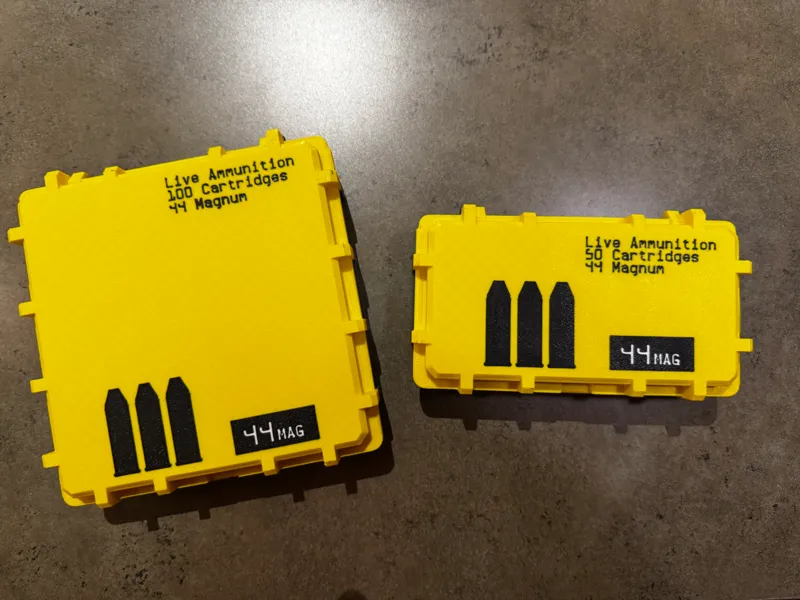 44 magnum ammo boxes inspired by Starfield