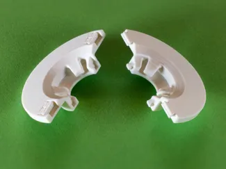 Pipe Collar - 18 mm Escutcheon - Rosette for Wall