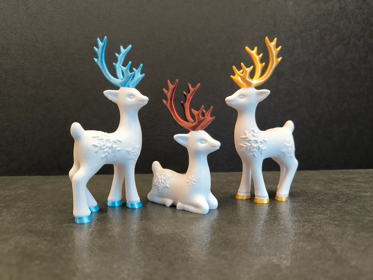 Snowflake Reindeer view 2