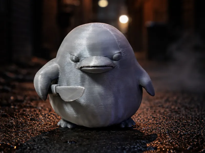 Dont Duck with me, Ente mit Messer