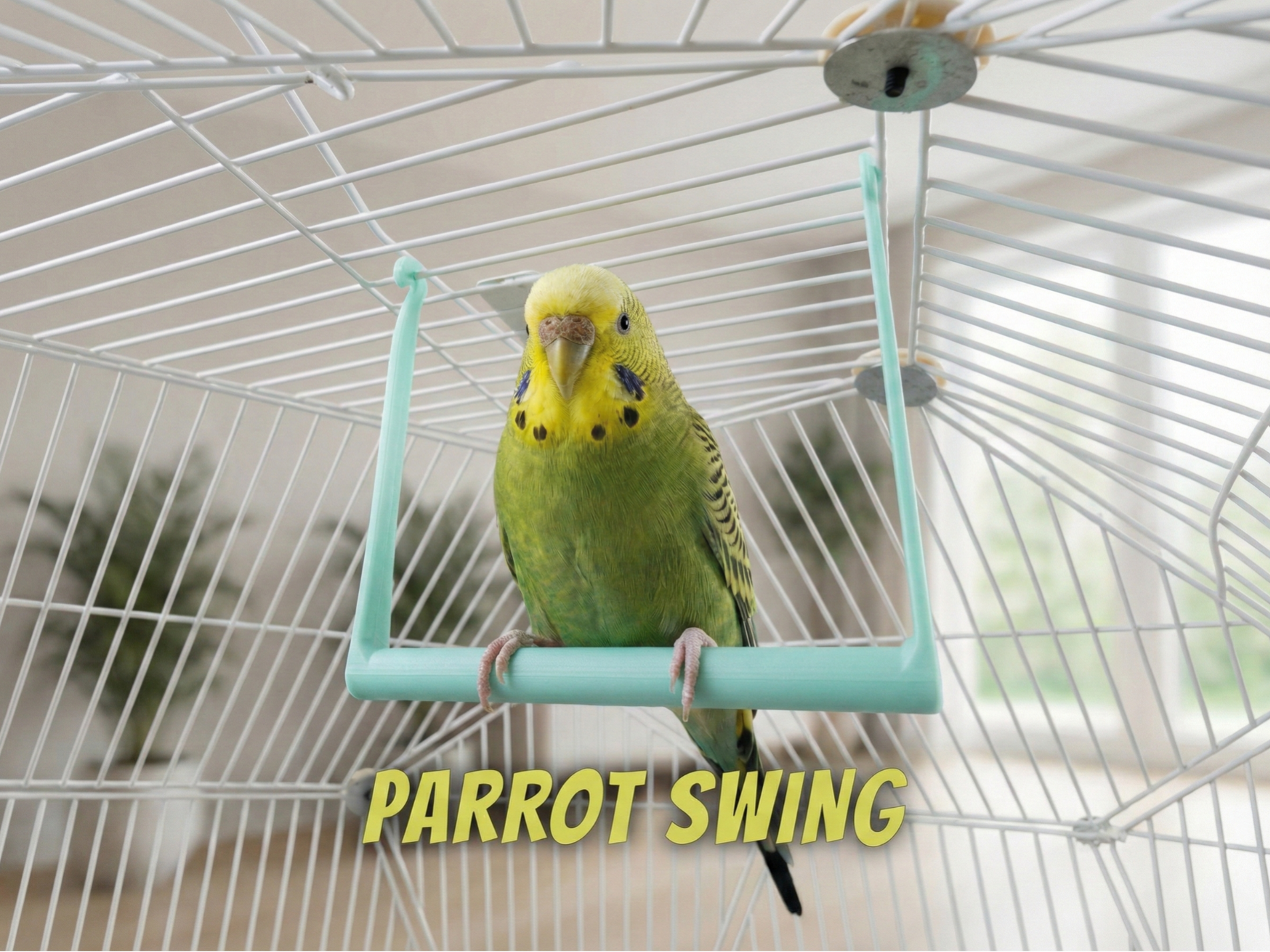 Parrot Swing - Easy Print Cage Accessory