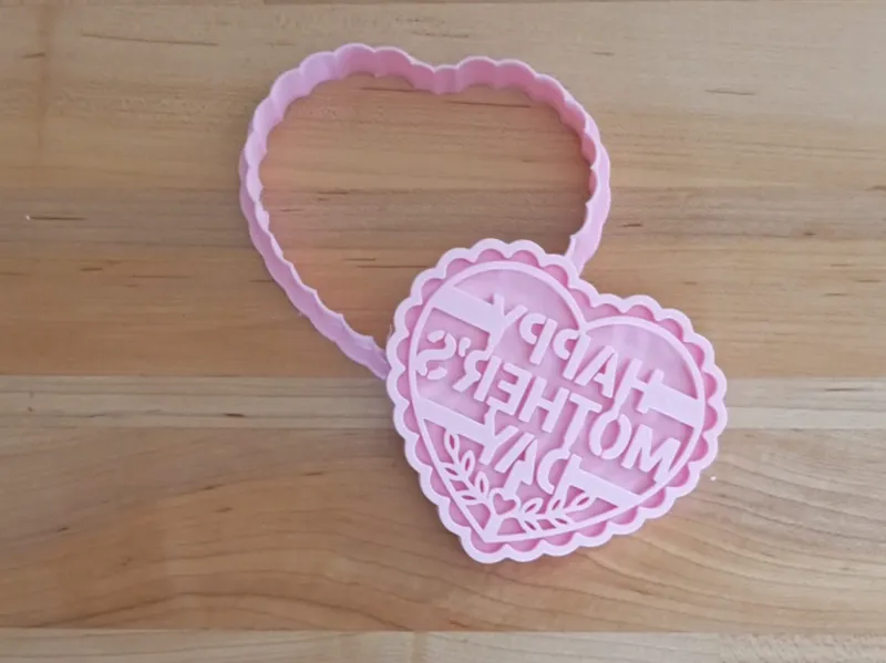 Happy'mother's day cookie cutter e stampo