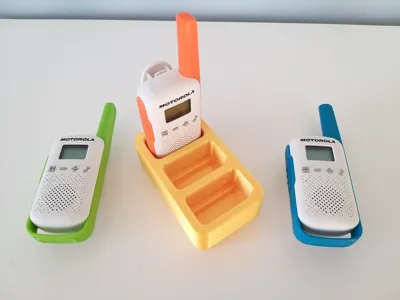 Holder for walkie talkie motorola T42
