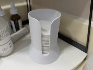 Cotton pad holder