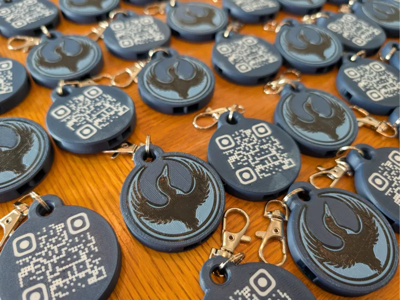 MN Civil Defense "Rebel Loon" Whistle (Rights QR)
