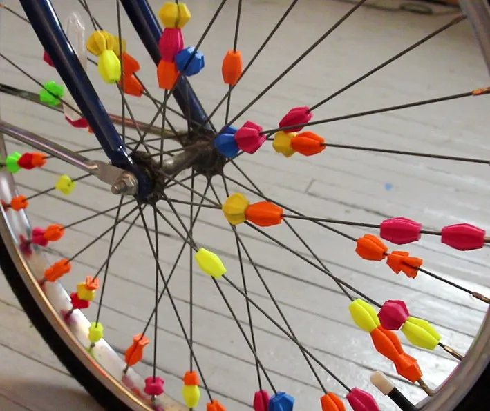 Bike Spoke Beads