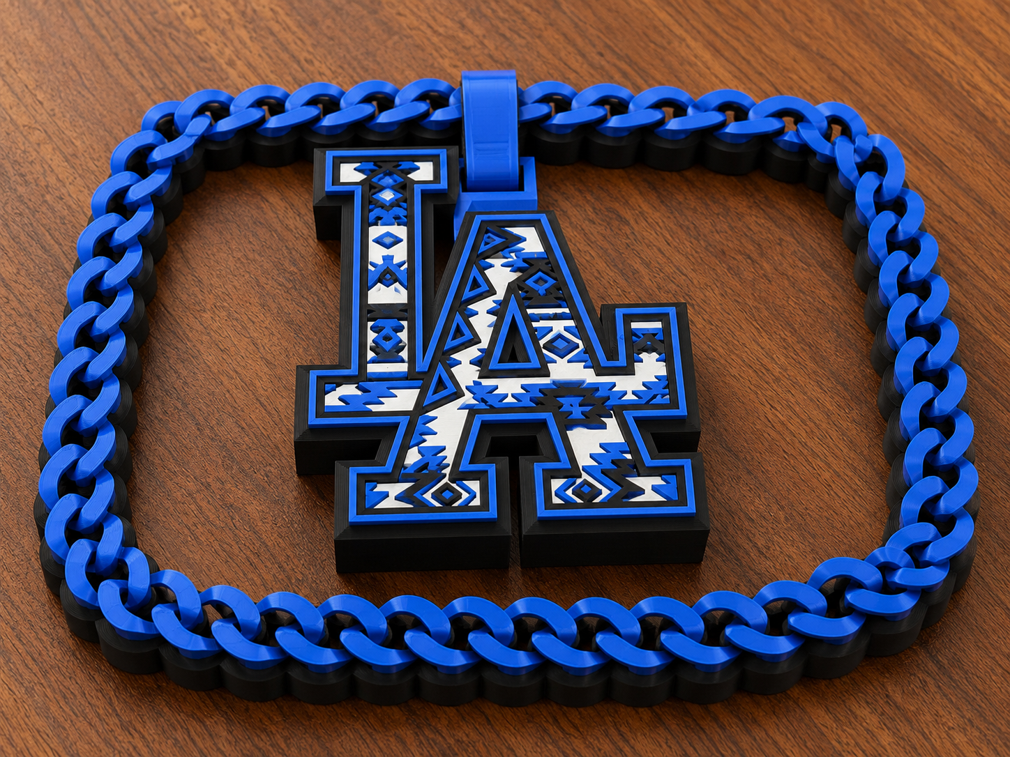 Dodgers Native American Hype Chain 