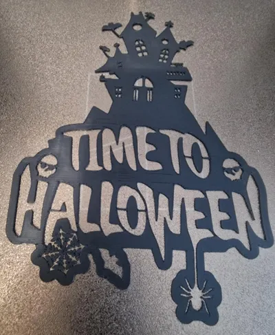 Wall art - Time to Halloween