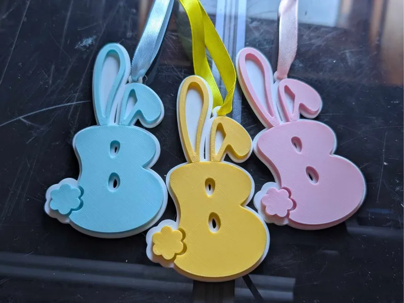 Bunny letter B