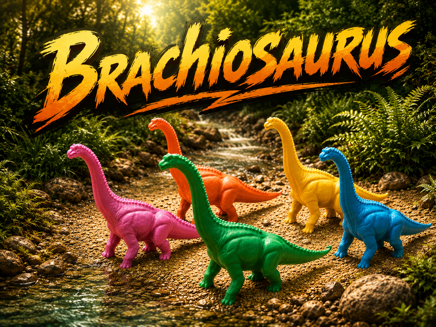 Jurassic Dino Dinosaur Toy Brachiosaurus