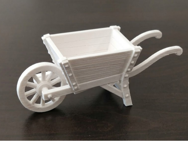 Rustic Handcart Wheelbarrow