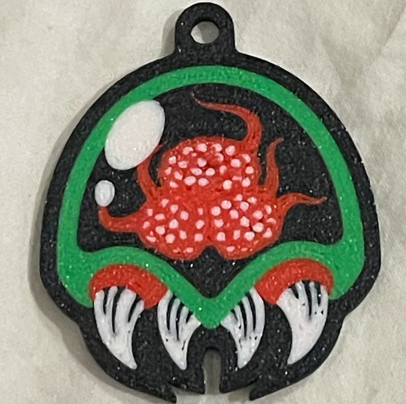 Metroid Keychain