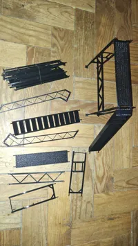 Échafaudage de façade à l'échelle 1:17 — photo 3
