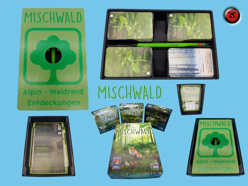 Forest Shuffle Card Organizer Mischwald