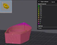 Fixed seam - 0.12mm layer, 3 walls, 10% infill