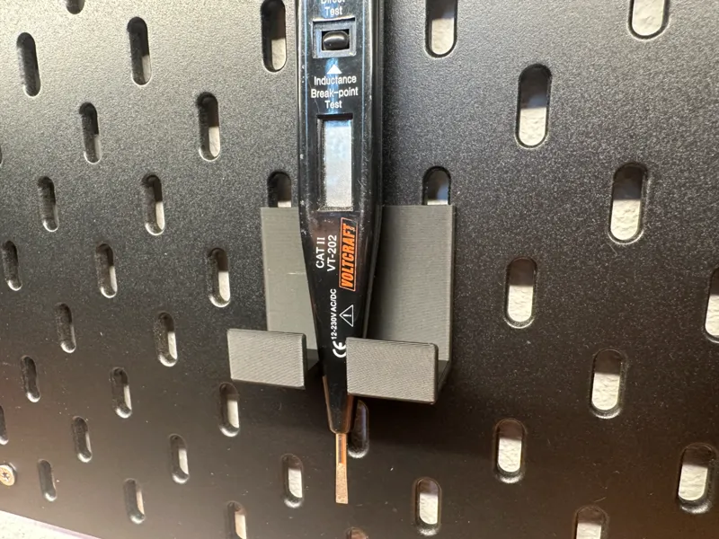 Universal Pegboard Wall-Mount Holder