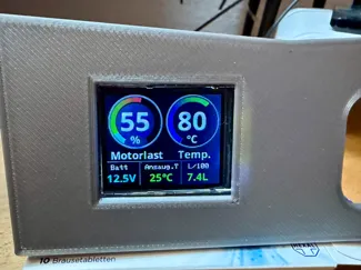 Opel Astra H ODB2 Display