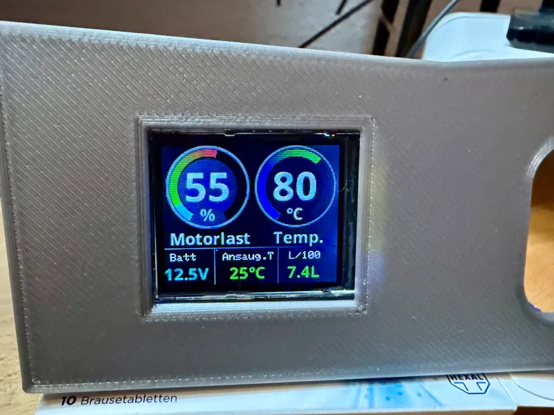 Opel Astra H ODB2 Display