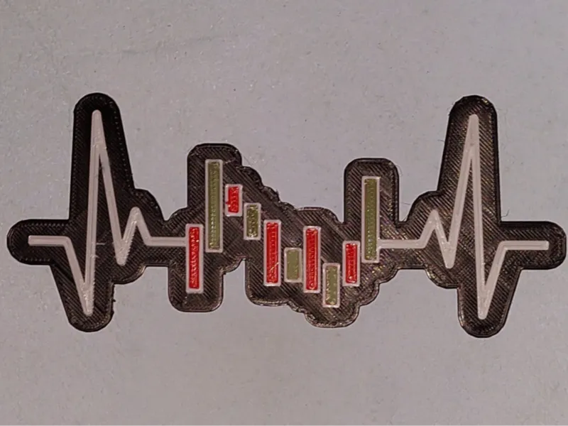 Trader’s Heartbeat – Financial Market Wall Art